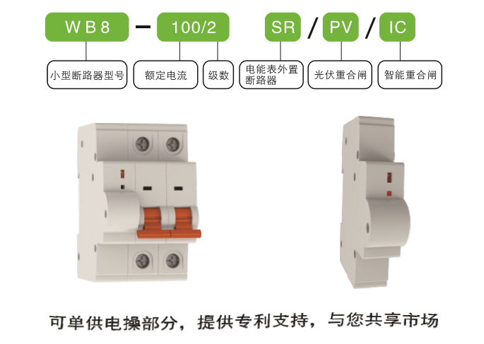 WB8-63/2GQ過欠壓自動重合閘